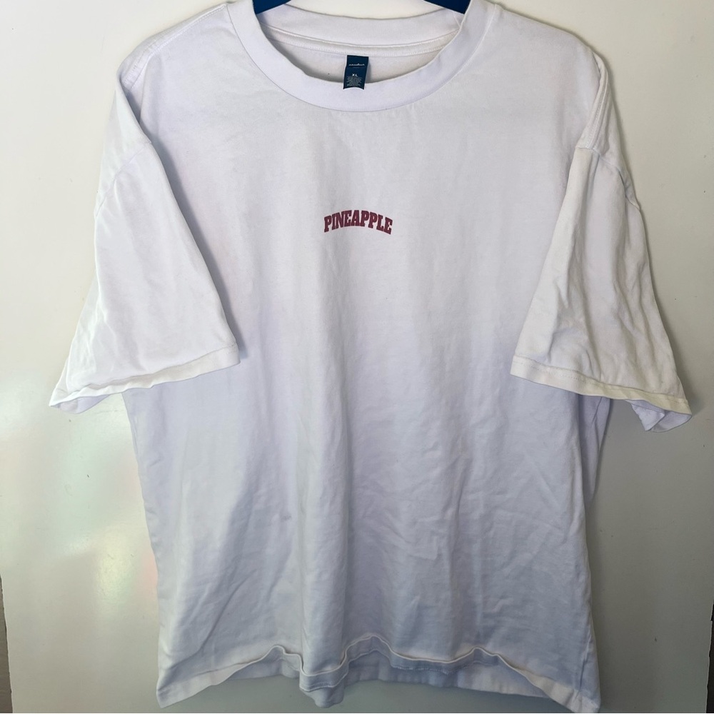 White Short Sleeve Crew Neck Tee